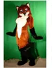 2024 Fox Mascot Costume Fursuit Suit Halloween Adults Parade