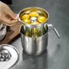 Séparateur de blanc d'oeuf auxiliaire complément alimentaire pour bébé bol de filtre à protéines de jaune d'oeuf ensemble de séparation d'oeufs domestique en acier inoxydable 240105