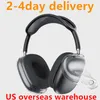 For Airpods Max airpod max Headphone Cushions Accessories Solid Silicone High Custom Waterproof Protective plastic Headphone Travel Case