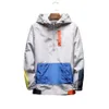 2024 ss autumn mens plus size 5xl loose colorblock hoodies bomber baseball uniform windbreaker streetwear coats 85UPT