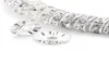 Tsunshine komponenty 100pcs Rondelle Spacer Crystal Charms Koraliki Silver Splated Czech Rhinestone Lose Koralik do Making DIY 6085605