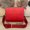 Designer Bag Coussin PM Fashion Womens Crossbody Bags Luxury Pouch Crossbody Bag Simple Design Chain Baguette Bag axelväskor