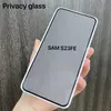 Full Cover Privacy Anti Spy Tempered Glass Screen Protector For Samsung S23 FE S24 Plus Ultra A15 A35 A55 A05 A05S A14 A24 A34 A54 A04 A13 A23 A33 A53 A73 With Package