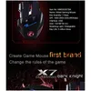 Souris Imice X7 souris de jeu filaire professionnelle 7 boutons 5500 Dpi LED optique USB ordinateur Gamer souris livraison directe ordinateurs réseau Dhh83