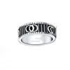 Masowe męskie pierścionka Pierścień Ghost Snake List Luksus Srebrna Para Pierścienie Women Designer Biżuteria Prezenty Egett