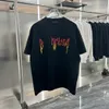 Męskie koszulki designerskie męskie koszule unisex kobiety para mody luźne bawełniane krótkie litery z nadrukiem koszulka Hip Hop streetwear