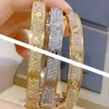 Car tires's New Brand Classic Designer Bracelet Factory High Edition Gold Full Sky Star Love Men and Women Two Row Diamond Worker With Original Box