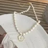 Ожерелья с подвесками, ожерелье из блестящего U-образного пресноводного жемчуга для женщин, модные ювелирные изделия, лето 2 шт.