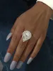 웨딩 반지는 여성을위한 Mangosky Crystal Ring