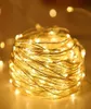 Strängar LED 2M Koppartrådsträng Lätt varm semesterbelysning Fairy Garland för julgran Bröllopsfest dekoration Lampled8210415
