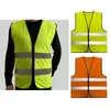 Ropa de motocicleta alta visibilidad chaleco de trabajo reflectante chaleco de seguridad superior antiestático