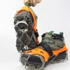 19/23 Teeth Climbing Crampons Ice Snow Shoes Boots Traction Cleats Stainless Steel Anti-Slip Grips Walking Hiking Accessories 240104