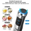 LED Fabrikspris 1500W 64 i 1 Electric Stick Hand Commercial Blender Food Processor Egg Whisk Mixer Juicer Meat Grinder 240104