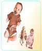 Zestawy odzieży Baby Boy Girl Letni Ubrania Zestaw krótkiego rękawów 2PCS Urodzone stroje Kids Toddler PaJamas Dzianinte Niemowlę T9258954