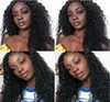 Moda Yeni Saç Modeli Afrika ameri Brezilya Saç Uzun Kün Kinky Kıvırcık Peruk Simülasyonu İnsan Saç Kıvırcık Doğal WIG9877896
