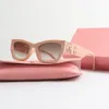 Lunettes de soleil pour femmes Lunettes de soleil miumius Lunettes de soleil en écaille de tortue Lunettes de soleil en acétate de bonne qualité Style américain Simple élégant Lunettes d'extérieur monture de lunettes