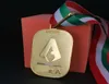 2021 Serie Italia A s Alloy Medal Collectable Milan League Finals Medals as Collections or Fan Gifts2676112