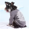 Roupas de vestuário para cães Pet Outono e Inverno Hip Hop Coreano T-shirt Teddy Quente Quadrangle Suprimentos