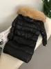 Oftbuy Real Fox Fur Raccoon Fur Fur Cllar Kattera Zimowa Kobiet Kobiety Gruby ciepła kaczka Downa odzież streetwearna Odłączona 240105