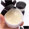 Gezichtspoeder laura mercier losse instelling doorschijnende contour concealer foundation fix make -up make -up fl Erage mineraal verlichte matte druppel dhtmd