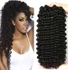 Wefts Malaysian Deep Wave Hair Bundles Human Hair Weave Unprocessed Remy Extensions