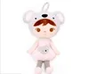 49 cm poupée en peluche douce mignonne belle peluche enfants jouets pour filles anniversaire cadeau de noël fille quille bébé Panda 240104