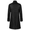 Vestes pour hommes Veste pour hommes Tops à manches longues Costume médiéval Régulier Vintage Cosplay Quotidien Brodé Tailcoat