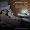 Wireless Chargers KINGSTAR Wireless Charger With Alarm Clock Night Light Furniture Bedroom Student Small Table Lamp Portable Wireless Charging YQ240105