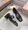 Mode damesschoenen Blokhak Boog Mary-jane designer sandalen luxe Miui Miui Ballet flats pumps hak met verstelbaar enkelbandje slingback stiletto Mu