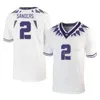 Stitch Football TCU Horned Frogs College 6 Jamoi Hodge Jersey Universit