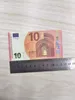 Copiar dinheiro real 1:2 tamanho dólar falso euro 5 10 20 100 200 500 adereços simulação de papel falso brinquedos prop amqir