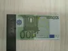 Kopieergeld Werkelijke 1:2 Grootte Prop Euro Buitenlandse Valuta Bankbiljetten Munten Collectie Tokens Chip Props Britse Pond Fak Antfg