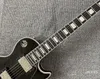 Guitare électrique, touche en ébène, bloc de perles véritables, incrustation de petites broches, pièces chromées, Pickups HH, Pickguard noir, Alnico Pickup