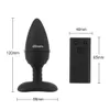 5 Frequency electric anal plug Remote butt plug electric prostate stimulator toy masturbator sex toy man 240105