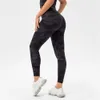 LU LU Lemens Lemon Pant Yoga Nouvelle Arrivée Femmes Gym Pantalons De Sport Imprimé Camouflage Collants Taille Haute Fitness Yoga Leggings Athlétique Push Up Entraînement D'entraînement