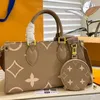 Zwarte ontwerper Schoudertas Kruislichaam Crossbody Tassen Dames op de Go White Ladies Nieuwe Tote Shopping Echt lederen cirkelvormige Zero -portemonnee