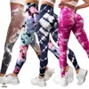 2023 SL Women Dye Seamless Yoga Pants High Waist Leggings Scrunch Gym Tights Workout Squat Jogging Running Activewear 240105