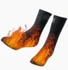 Sports Socks Electric Heated With Rechargeable Battery Warm Usb Charging Heating Adjustable Temperature Lithium6625550