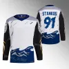 Homem Mulher Juventude Hockey Stadium Série 21 Brayden Point Jersey 91 Steven Stamkos 77 Victor Hedman 86 Nikita Kucherov 88 Andrei Vasilevskiy 17