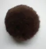 Boule ronde en fourrure de lapin de 8cm, plusieurs couleurs, accessoires entiers, 50 pièces, pompons, expédition rapide et express, 5524336