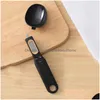 Measuring Tools 500G/0.1G Measuring Spoon Baking Tools Household Kitchen Digital Electronic Scale Handheld Gram Scales Lcd Display Dro Dhjb8