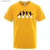 Heren T-shirts Mannen T-shirt Monty Python Het Ministerie Van Silly Walks T-shirt Mode Grappige Korte Mouwen Katoenen Oversized T-shirt persoonlijkheid Tee T240105