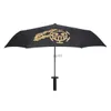 Parasol parasolowy dla mężczyzn Control Trójkrotny Samuraj 8-BONE Creative Personality Gift Anime Składany parasol dar urodzinowy YQ240105