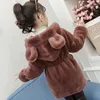 Jassen Herfst Winter Kinderen Peuter Meisjes Warme Dikke Met Bont Capuchon Kinderen Parka Bovenkleding Jassen Baby Meisje Overjas 2-13Years