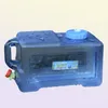 Water fles 18l 20l 22l 22L Buitwateremmer opslagcontainer met tap Grote capaciteit Auto tank Voedsel Grade voor picknickwandeling 2210133922374