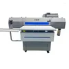 UV Flatbed Digital Printer Ceramic Tile Price Bottle Cylinder LED Machine A3 Size Curing System