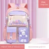 Cartable d'école primaire cartable pour filles sac à dos léger pour enfants cartable étanche Kawaii sac à dos de grande capacité 240105