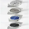 BVF Octo zegarek 40 mmx7mm 316 drobny stalowy stalowy inkrustowany ceramiczny ceramiczny pereł Tuo niestandardowy ruch mechaniczny Zegarek Montre de Lux201f