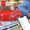 TG116C Мощный Bluetooth-динамик Портативный динамик Открытый звуковой ящик TWS Bluetooth-динамик Громкая связь Поддержка вызовов Радио