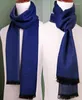 Sjaals Geruit Geometrisch Effen Heren Sjaal Kasjmier Wrap Blauw Grijs Bruin Unisex Winter Kwastje Dames Present9375905